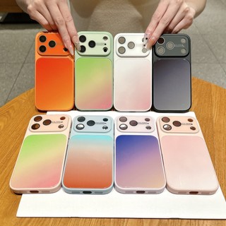 Apple 17 Pro Max Case Premium Feel 全包 Macaron 漸層保護殼 下午16點