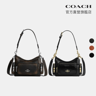 【COACH】LAUREL 22號口袋細節單肩手袋 單肩包-多色任選(CEU27/CEU29)