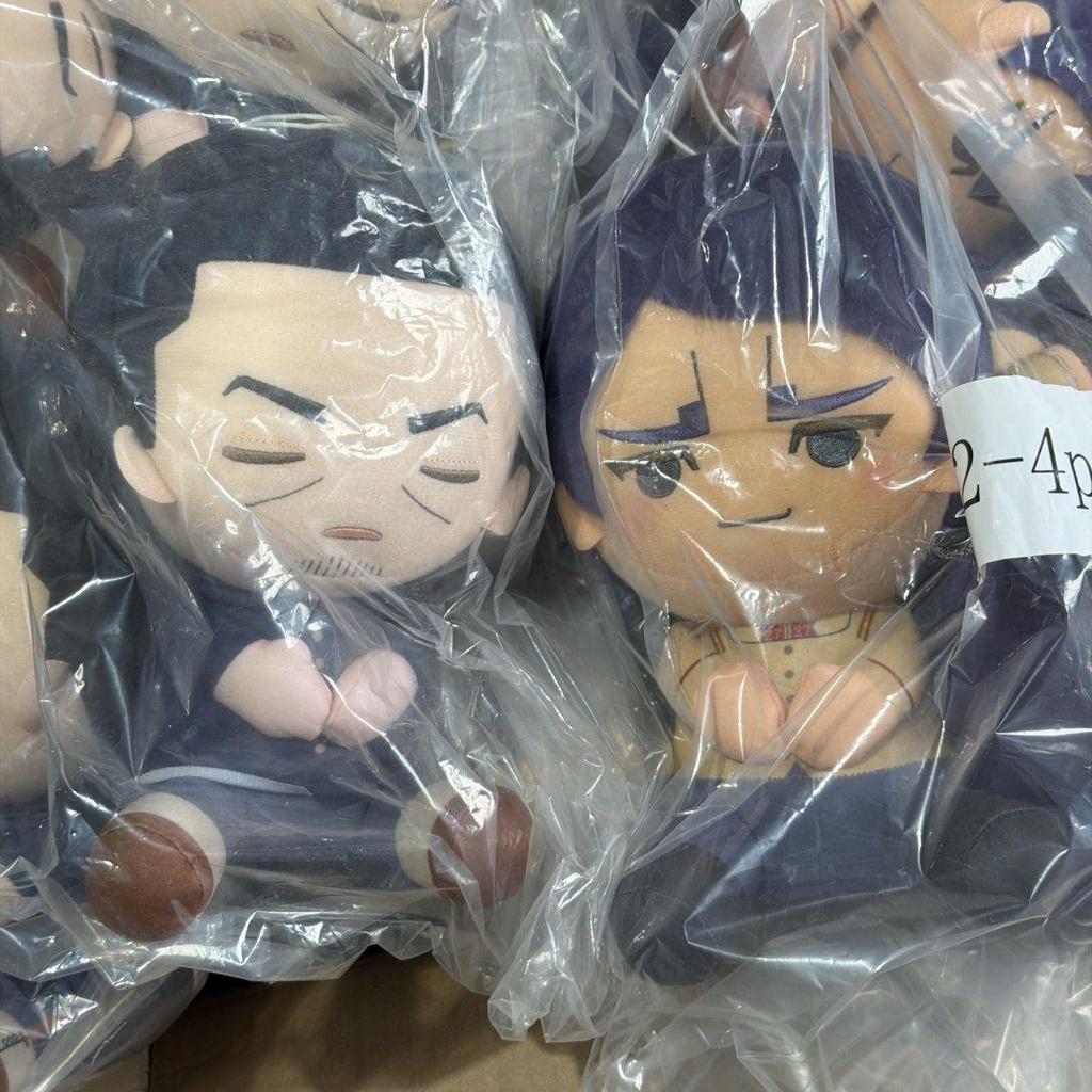 ❤️新品推薦❤️正版《黃金神威》鯉登少尉&月島軍曹超大蓬鬆毛絨玩具｜棉花娃娃 絨毛玩偶 毛絨公仔 努努體 娃娃掛件