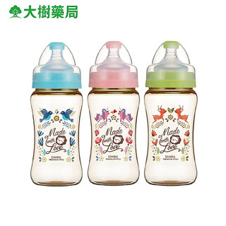 小獅王辛巴 桃樂絲PPSU寬口雙凹中奶瓶270ml 三色可選 大樹藥局