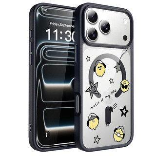 檸檬音樂 磁吸手機殼iPhone17 適用蘋果i16 15 14 13 12 11 iX保護殼 Magsafe防摔殼
