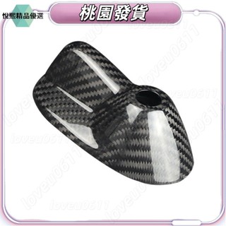 鯊魚鰭天線貼 卡夢車頂鯊魚鰭天線貼花天線裝飾罩適用於 Mini Cooper Clubman R55 R56