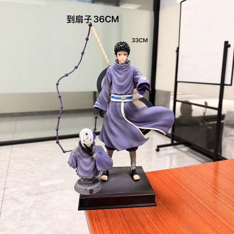 【甄選好禮】火影忍者動漫周邊 DF宇智波帶土手辦 曉組織阿飛帶土公仔模型擺件