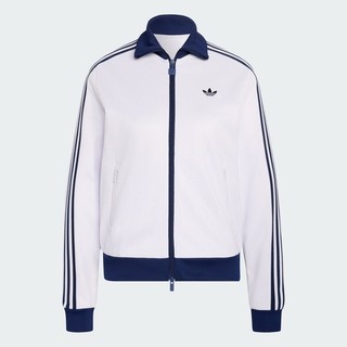 Adidas 愛迪達 Beckenbauer Tt KX4263 女 立領外套 運動外套 休閒穿搭 經典 白