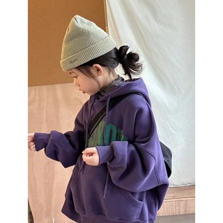 Smile Kids 台灣出貨 女童帽衫 童裝秋冬 大童帽t 兒童 外套 冬天帽t 秋冬童裝 小朋友外套 小孩外套 刷毛