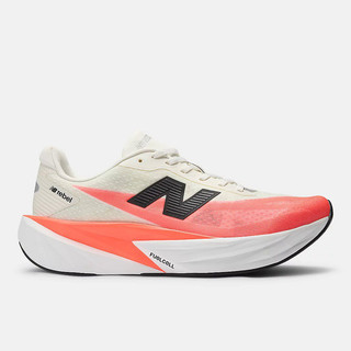 New Balance 紐巴倫 Fuelcell Rebel V5 男女 競速跑鞋 白橘 [MFCXLV5-D]