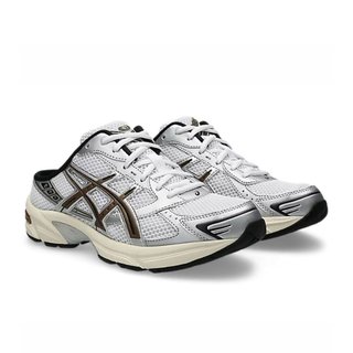 Asics GEL-1130 MULE 懶人鞋 銀白棕 復古 穆勒鞋 休閒鞋 男鞋 1203B048-101【SPLY】