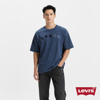 Levi's 男款 舒適短袖 刺繡設計 LOGO Tee 短袖 熱賣單品 003N6-0000