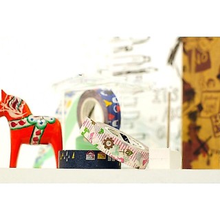 〖絕版文具〗菊水KIKUSUI 紙膠帶 單捲附小巧撕 (童話故事系列) Washi Masking Tape
