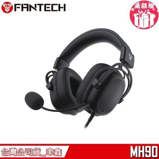 【FANTECH】MH90 金屬框架 電競手遊耳機 可拆式 降噪麥克風 耳機麥克風 送 木質耳機架【台灣公司貨】