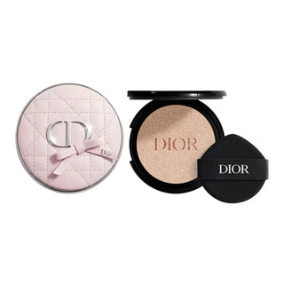 原裝正品🍹附禮品袋 DIOR 超完美氣墊 外殼+芯 粉色蝴蝶結氣墊 迪奧氣墊粉餅12g #0N 1N