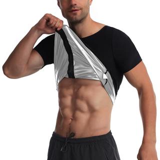 European and American men's shapewear, sweat-enhancing abdom