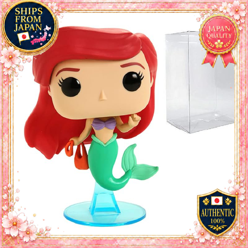 POP ディズニー リトルマーメイド アリエル 3.75吋 PVC 角色公仔 (附帶盒子保護套) 多色