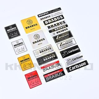 ◤台灣出貨◢ 適用於巴博斯BRABUS隨意裝飾車標貼 勞倫斯個性改裝銘牌裝飾車貼