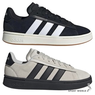 Adidas 休閒鞋 男鞋 仿皮 GRAND COURT ALPHA 00S【運動世界】JR0543/IH1287