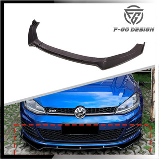 適用於14-20款VW福斯高爾夫Golf7/7.5 Rline GTI GTD 三段式前下巴 7高7.5高 空力套件