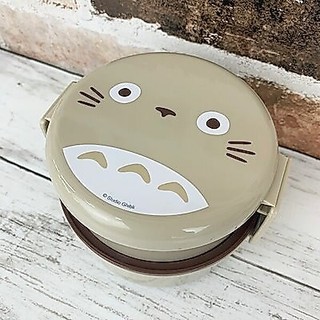 **現貨**日本製skater totoro龍貓雙層便當盒 午餐盒 野餐盒 扣式 保鮮盒 附叉子 可微波