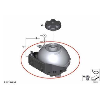 適用BMW水箱F20 F22 F30 F31 F34 F36 副水箱備水桶17137642158/17137609469
