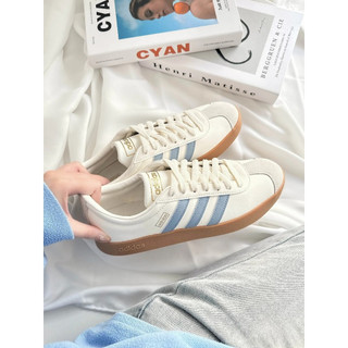 FC韓國代購 ADIDAS NEO VL COURT CLASSIC 寶寶藍 焦糖底 男女鞋 復古鞋慢跑鞋