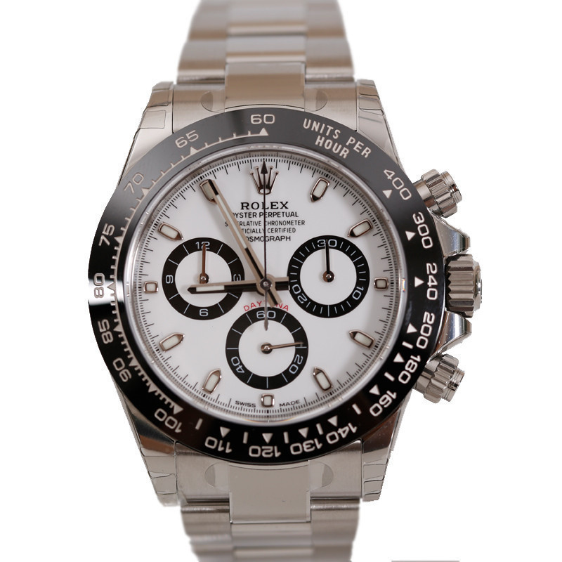 116500LN Rolex自動白Rolex迪通拿男士手錶鐘錶勞力士熊貓名錶瑞士機械