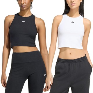 ADIDAS 女 ESS RIB TANK 休閒背心-KR3602/KT4749