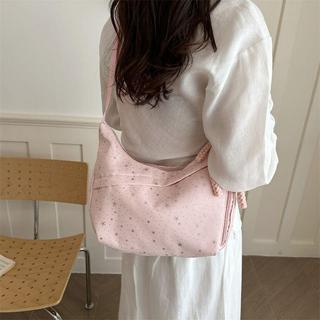 新款小眾簡約斜跨女包 星星餃子包 尼龍餃子包 水餃包 斜挎包女 斜挎女包 斜背包女 側背包女 肩背包女 大容量斜挎包女