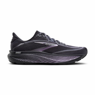 BROOKS Ghost 18 (D) 寬楦 慢跑鞋 女 黑紫色_1204821D058