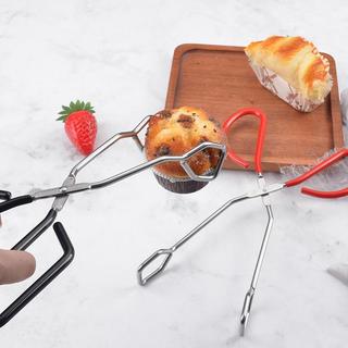 New line bread tongs, scissor-type food tongs, extended barb