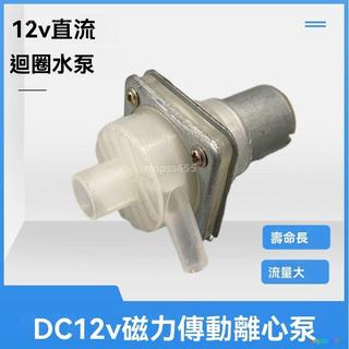 DC12v微型磁力傳動水泵大流量熱水壺循環水泵長壽命離心泵葉輪泵
