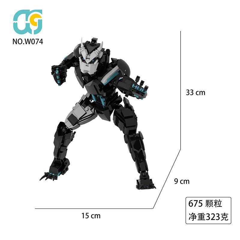 怪獸8號公仔 卡通怪獸 桌擺公仔 拼裝公仔 手辦公仔 顆粒式模型 收藏公仔 精緻公仔 質感公仔 擺飾公仔 經典造型