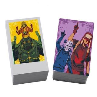 💥異獸魔都周邊💥開曼 二階堂 煙 心 能井 藤田 塔基 異獸魔都周邊3寸小卡精選100張不重複自制覆膜圓角拍立得