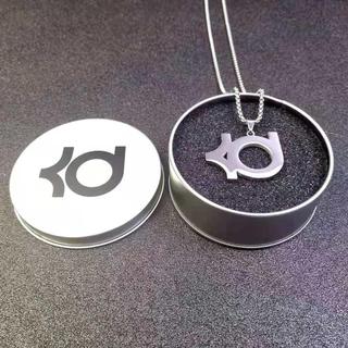 🔥臺灣出貨🔥凱文杜蘭特籃網球星logo鈦鋼吊墜籃球項鍊潮飾品送男朋友禮物