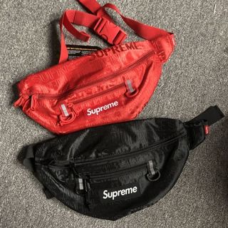 JJ代購 Supreme SS23 Waist Bag SS23B11 滿版暗紋腰包 Box Logo 胸包