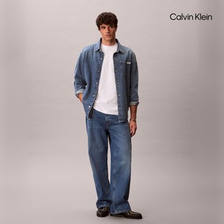 【Calvin Klein】 CK Calvin Klein 標準 Logo T恤 白色