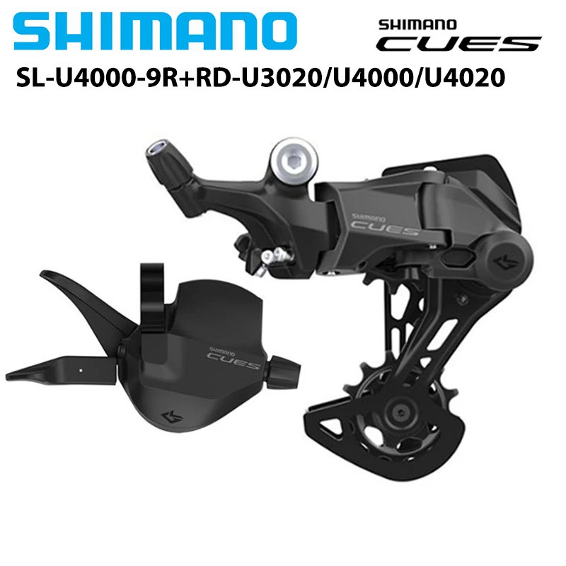 SHIMANO CUES U4000 9Speed SL-U4000-9R RAPIDFIRE PLUS 變速夾帶 RD