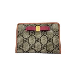 GUCCI 古馳 卡套通行李箱皮革 PNK 全圖案女士 日本直送 二手