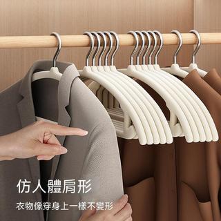 Flocked hangers for home use, specially designed for clothin