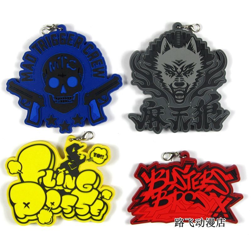 【催眠麥克風】日單散貨橡膠掛件合集 Mad Trigger Crew/麻天狼/Buster Bros!!!PVC軟膠掛飾