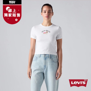 Levi's® 印花短版HAYES 短Tee / 微彈性 女生上衣 熱賣單品 008A7-0019