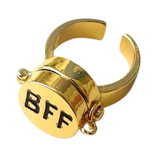 【熱賣中】海綿寶寶派大星bff戒指友誼好朋友指環BFF好朋友可打開可愛情侶【7171】