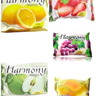 盡量買!附發票「現貨傳送」Harmony 水果香皂75g 水果皂 香皂 肥皂 檸檬 青蘋果 葡萄 草莓 小鋪 禮品