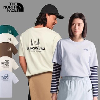 The North Face 北面短袖｜男女款純棉日常舒適復古印花T恤(多款任選)