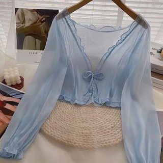 ♞,♘Chiffon Cardigan Sun Protection Clothing For Women In Sum