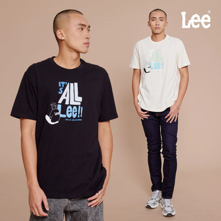 Lee IT'S ALL LEE短T 男 黑色 米色 綠色 LB602041