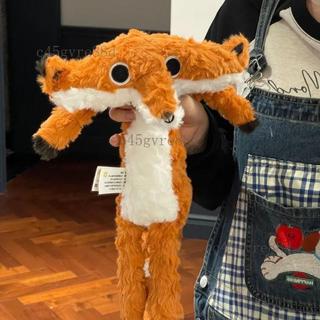 ❤優惠啦捉趣德瓦狐狸醜萌毛絨鱷魚公仔玩偶布娃娃女孩睡覺抱枕禮物