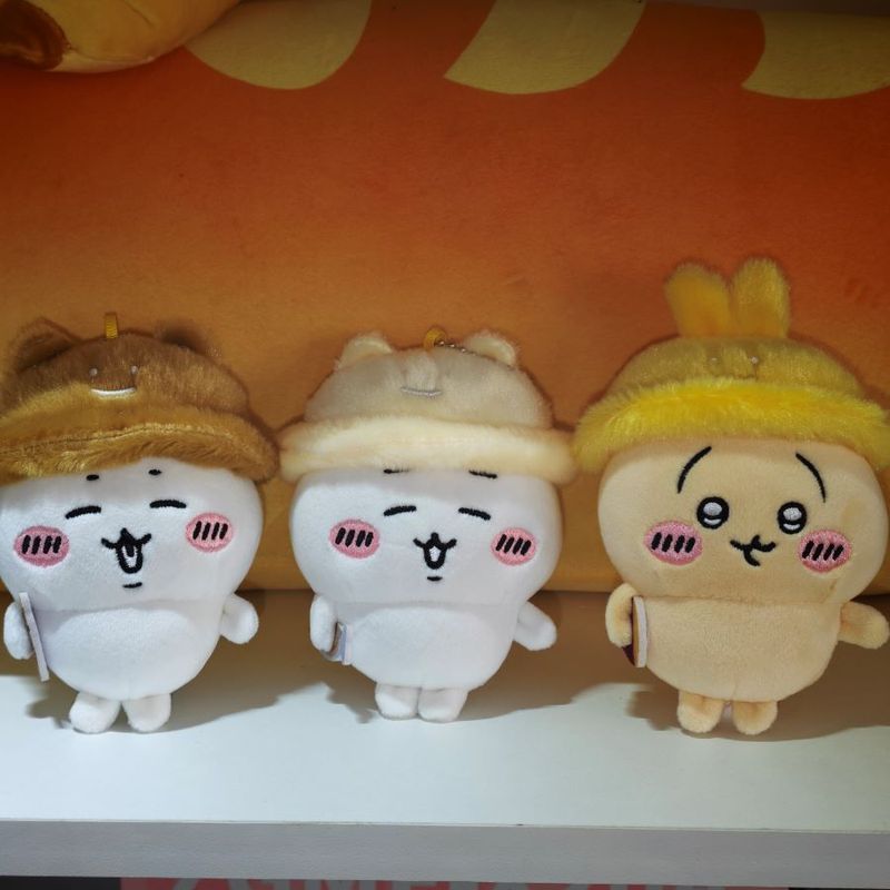 ✨臺灣發貨✨吉祥物秋遊玩偶毛絨掛件公仔吉伊小八烏薩奇玩偶女生禮物