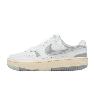 Nike 休閒鞋 W Gamma Force 女鞋 白 皮革 厚底 增高 運動鞋 HQ1674-100 [ACS]