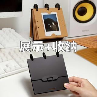 【相簿 相簿】富士拍立得相簿SQ/MINI/Wide寬幅照片收納紙質創意擺臺款生日禮物明信片收納冊 相簿 相本 卡冊 卡