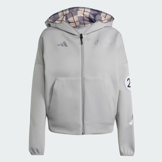 Adidas 愛迪達 Mer Sil Hd W JW3474 女 連帽外套 保暖 運動外套 防風 灰