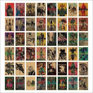 💥異獸魔都周邊💥開曼 二階堂 煙 心 能井 藤田 塔基 50張異獸魔都手機電腦筆記本滑板冰箱行李箱電瓶車吉他塗鴉貼紙